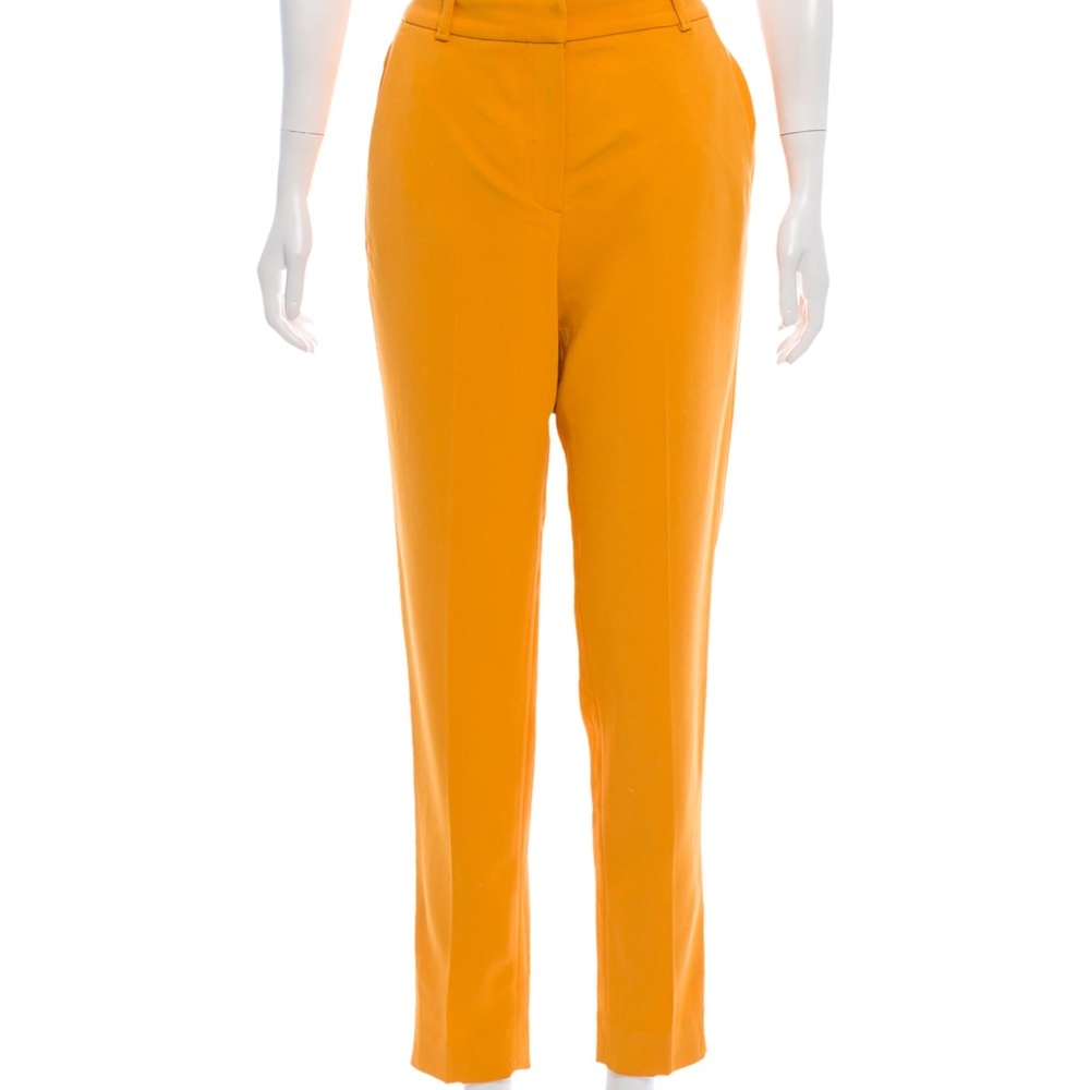 Massimo Dutti golden yellow pants